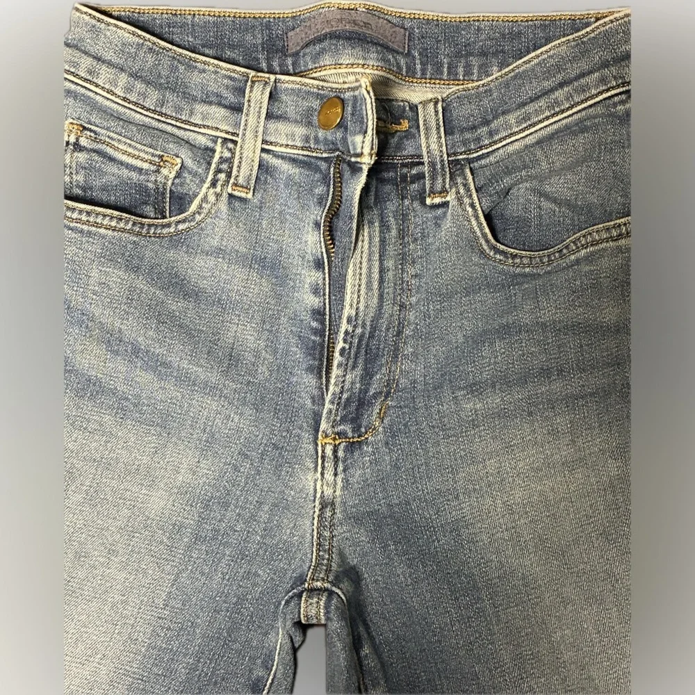 Joe’s Jeans Flawless The Molly High Rise Flare Denim Jeans Blue Stretch Size - Picture 5 of 9